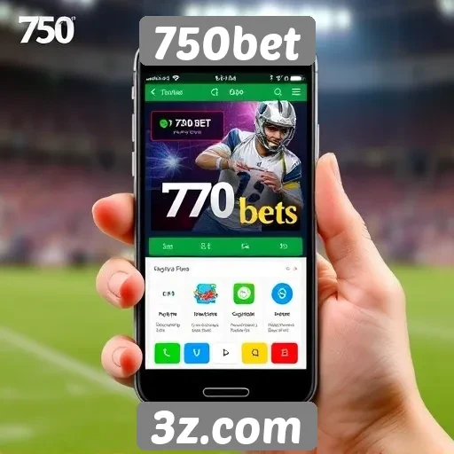 Experiência do usuário em dispositivos móveis no 750bet